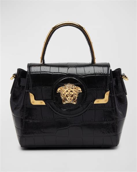 versace medusa top handle bag|Versace Medusa shoulder bag.